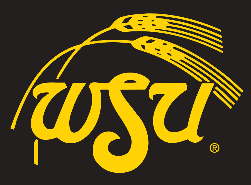 Wichita State Shockers 1980-2009 Alt on Dark Logo iron on paper